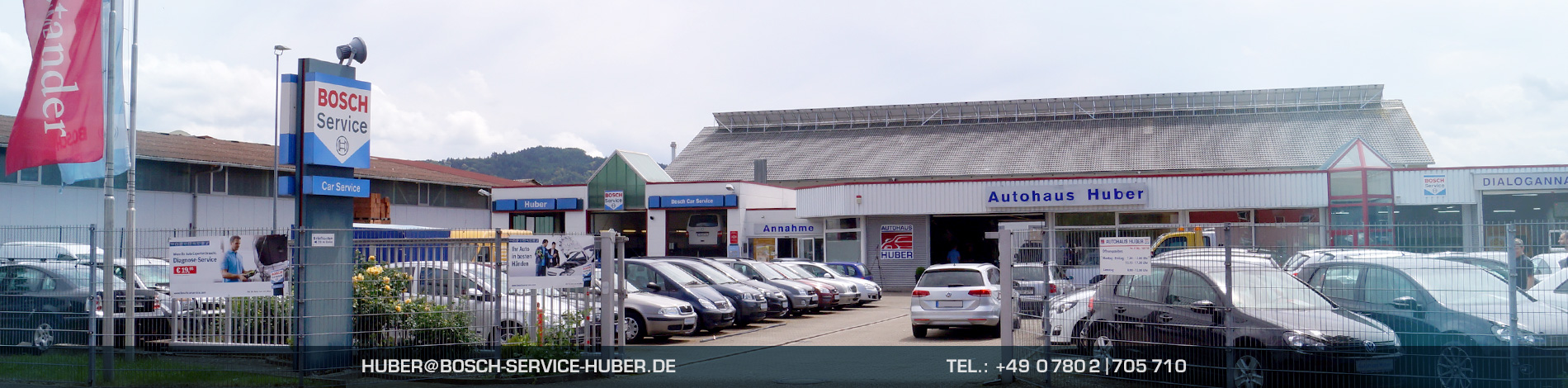 Willkommen beim Autohaus Huber/Bosch Car Service Oberkirch